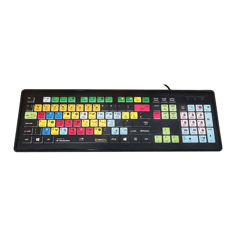 Editors Keys Presonus Studio One PC Keyboard Backlit